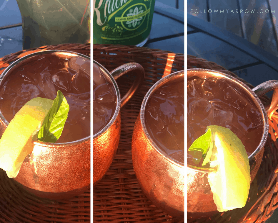 Lemon Basil Mule