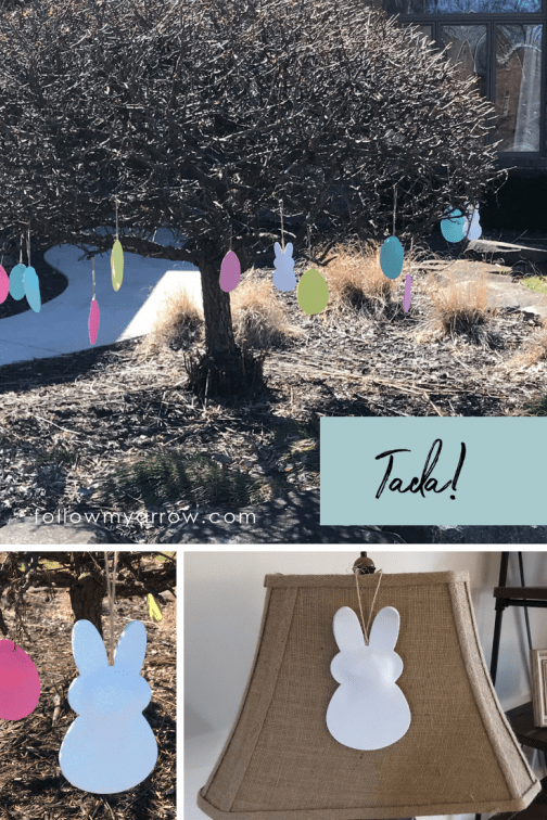 DIY foam easter decoration Hobby Lobby