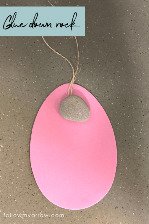 foam easter egg decoration 